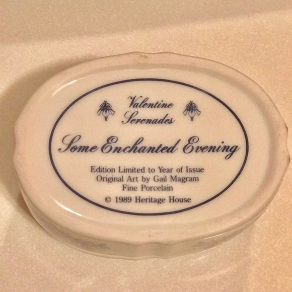 Rare 1980s Heritage Gail Limited Edition Music Box - Picture 7 of 7